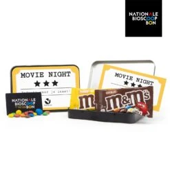 Filmblik Met Nationale Bioscoopbon En Eigen Etiket - Zakelijk