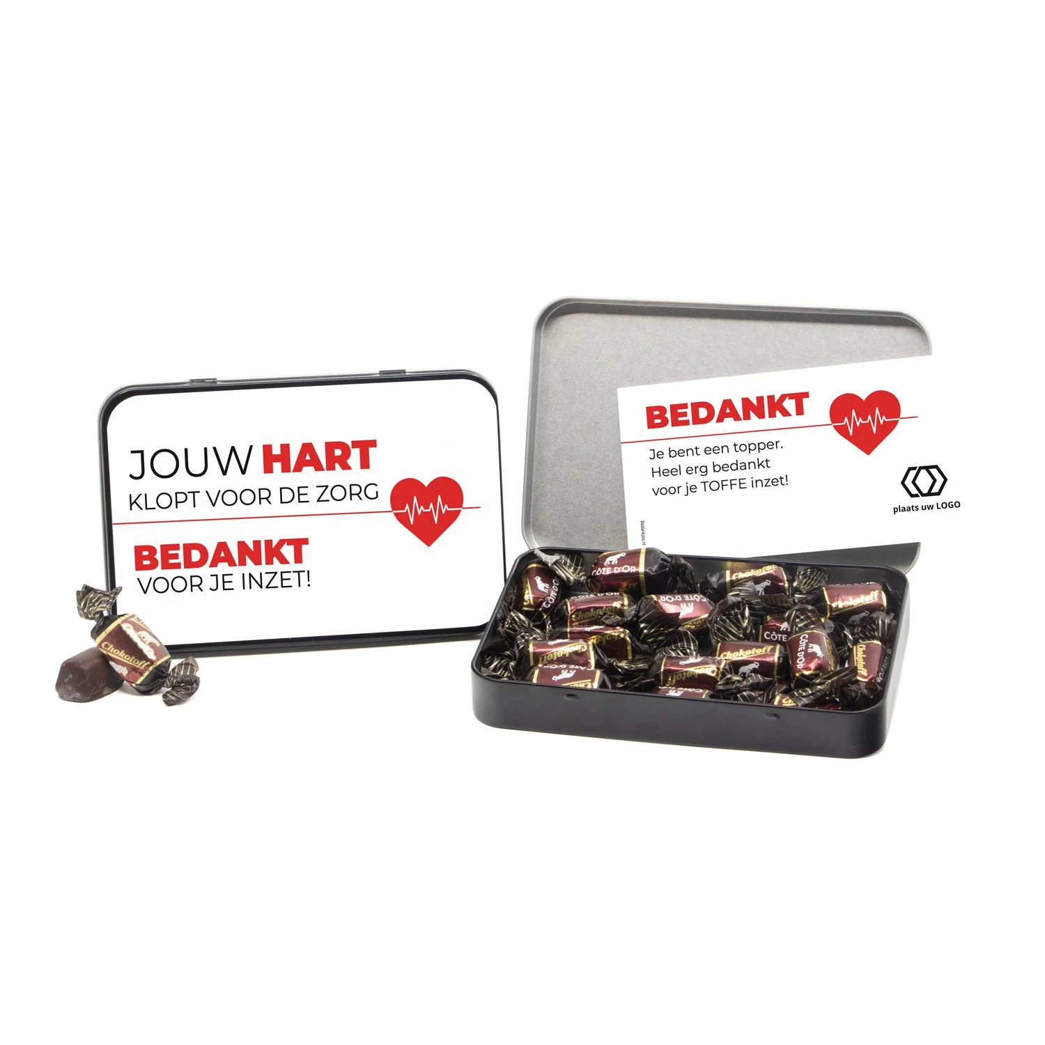 Chokotoff In Blik Met Eigen Etiket - Verpleging 6 Chokotoff In Blik Met Eigen Etiket - Verpleging - Afbeelding 4