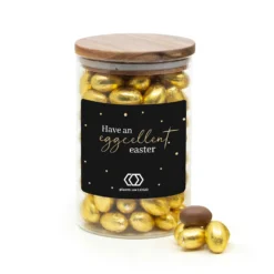 Grote Voorraadpot Met Paaseitjes En Etiket - Pasen -Casa del Ringraziamento Acaciapot 800ml paasei3 ea84037d 20b7 478f 8697 65ce2be728a0