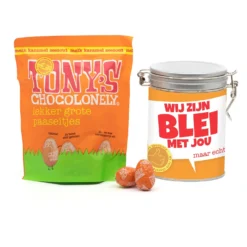 Beugelblik Met Tony's Chocolonely Paaseitjes - Pasen