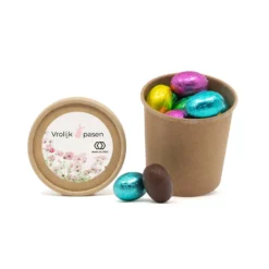 Bio Kraftbekertje Met Paaseitjes - Pasen