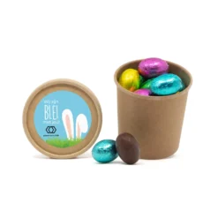 Bio Kraftbekertje Met Paaseitjes - Pasen -Casa del Ringraziamento BIO KRAFTBEKERTJE GUNZ EITJES 4