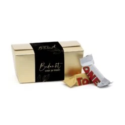 Bonbondoosje Met Chocolade En Etiket - Verpleging