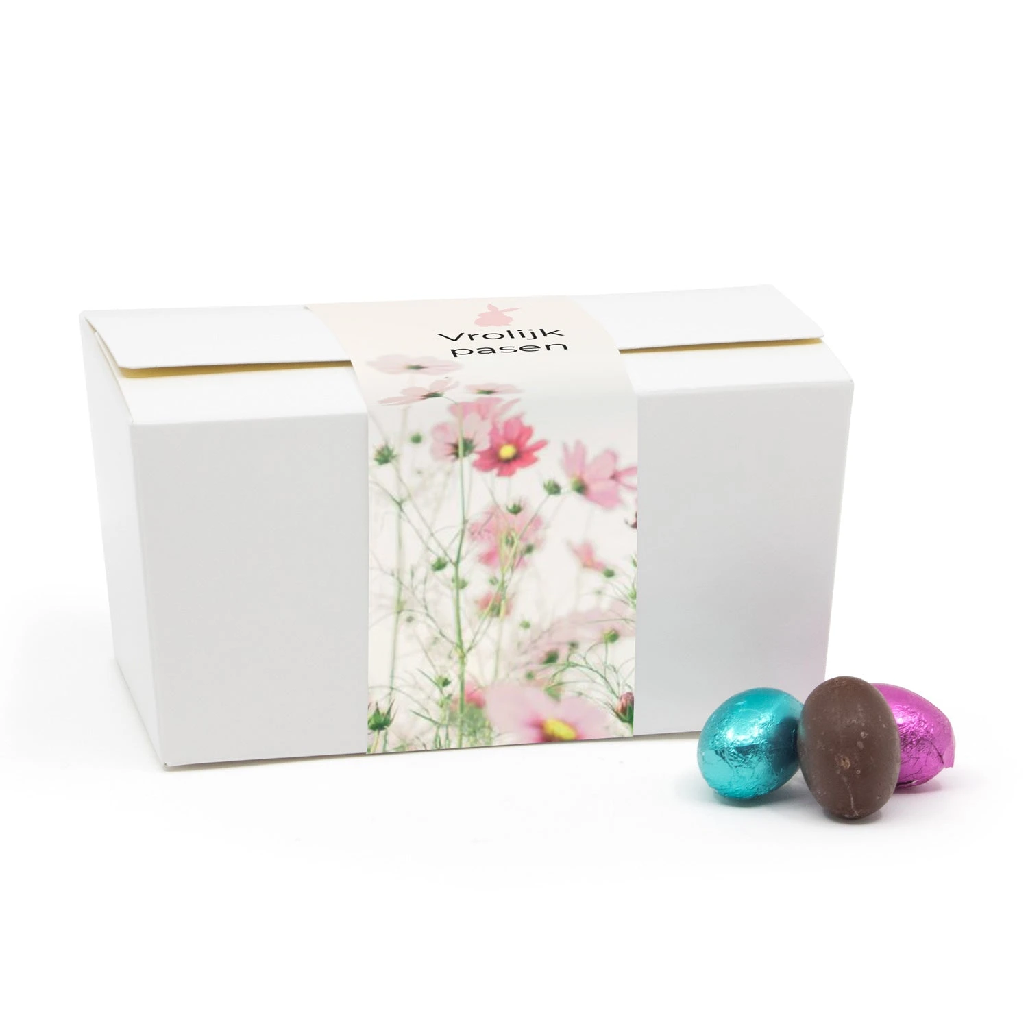 Bonbondoos Met Paaseitjes En Eigen Sleeve - Pasen 6 Bonbondoos Met Paaseitjes En Eigen Sleeve - Pasen - Afbeelding 4