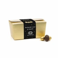 Bonbondoosje Paaseitjes En Eigen Sleeve - Pasen