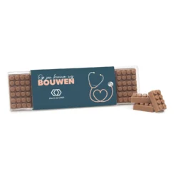 Box Met 18 Chocolade Bouwstenen Eigen Sleeve - Verpleging -Casa del Ringraziamento BOUWSTEENTJES GROOT 4 cfc753aa ae6a 4820 bff9 d5b84e80a30c