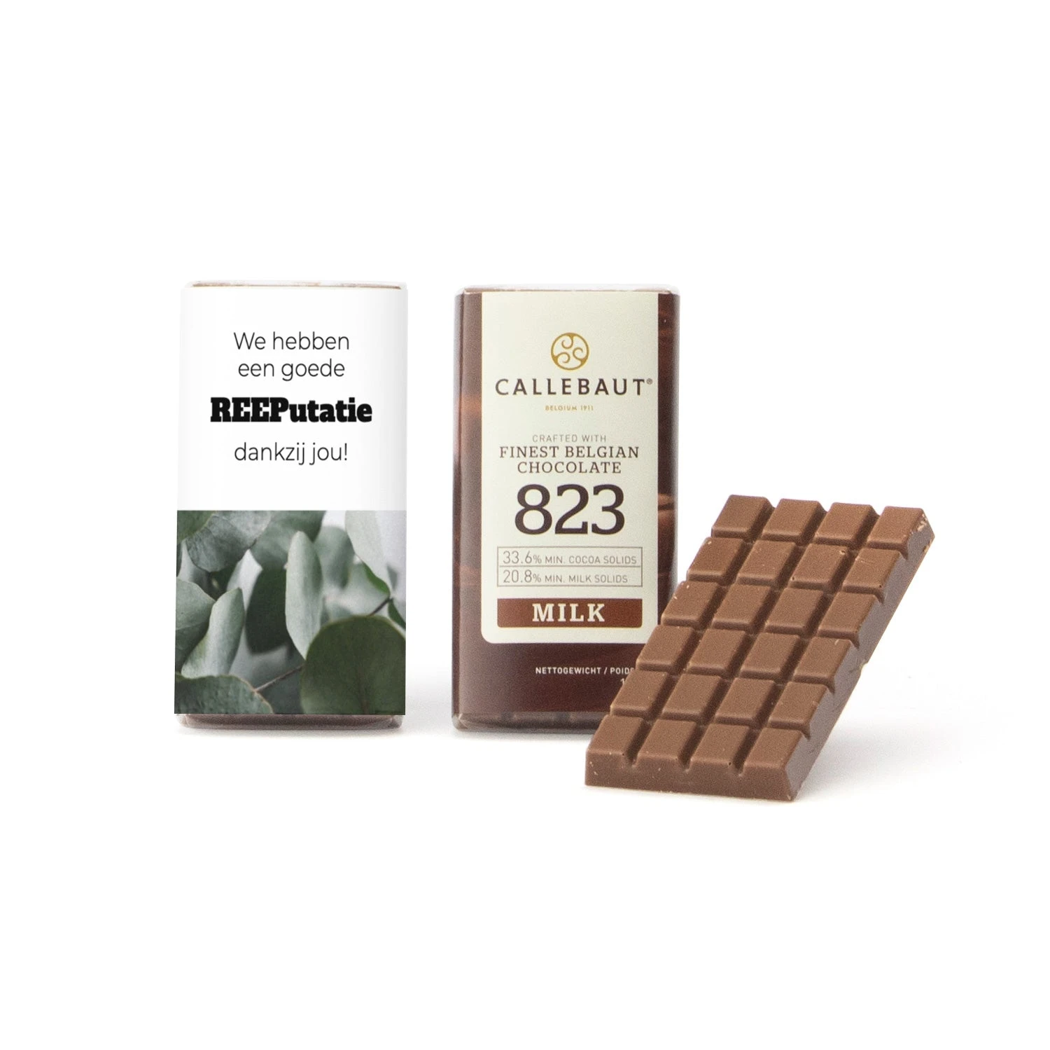 Callebaut Mini Chocoladereep (25 Stuks) - Zakelijk 5 Callebaut Mini Chocoladereep (25 Stuks) - Zakelijk - Afbeelding 3