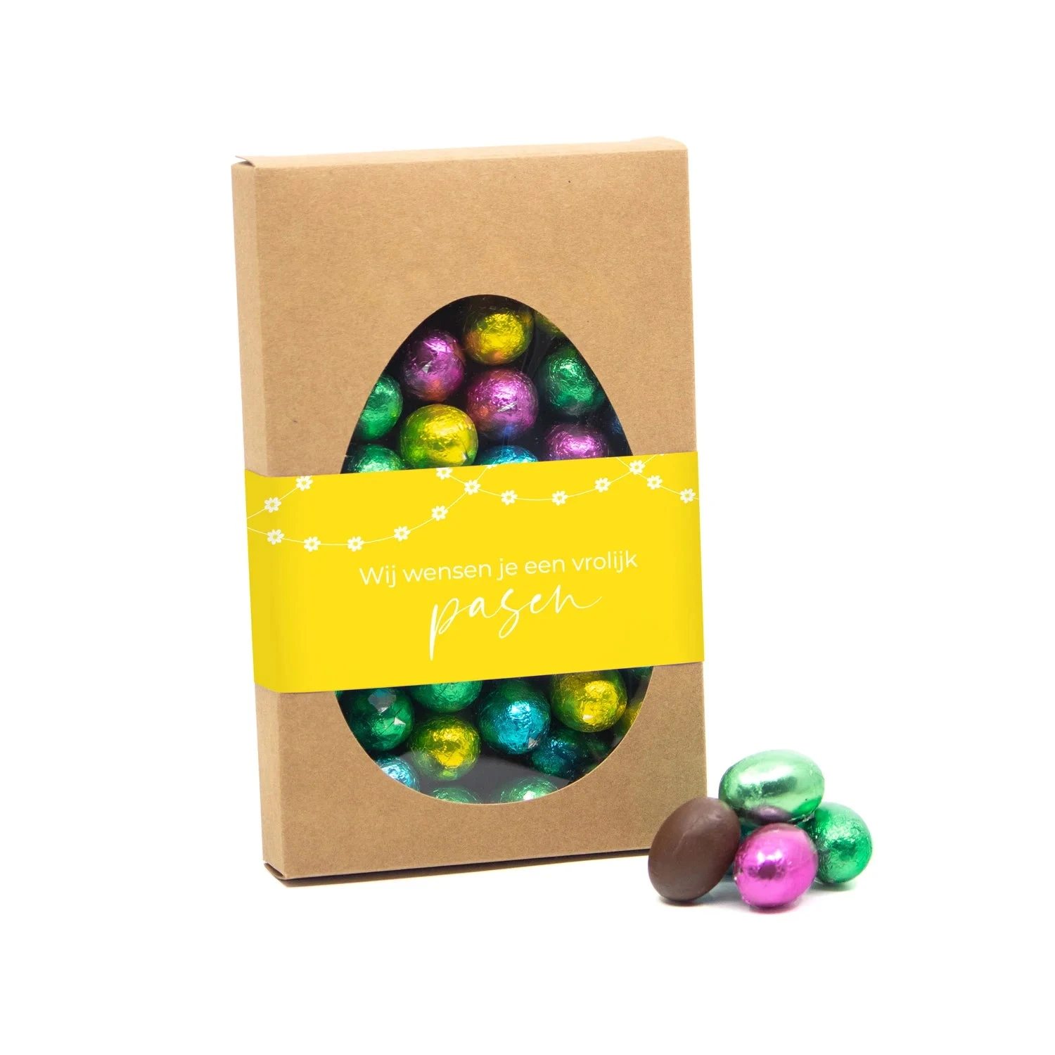 Paasdoosje Met Venster En Paaseitjes - Pasen 5 Paasdoosje Met Venster En Paaseitjes - Pasen - Afbeelding 3