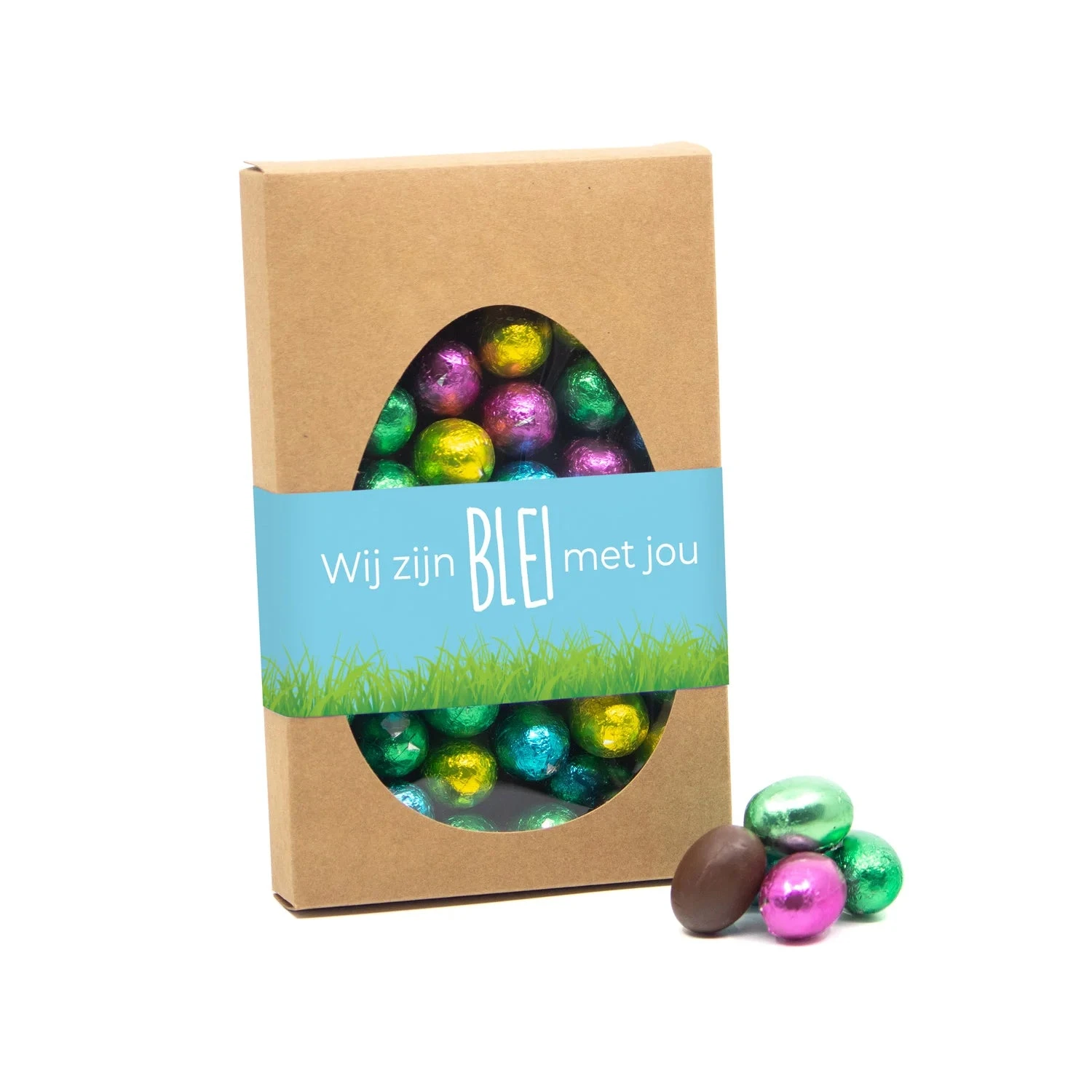 Paasdoosje Met Venster En Paaseitjes - Pasen 6 Paasdoosje Met Venster En Paaseitjes - Pasen - Afbeelding 4