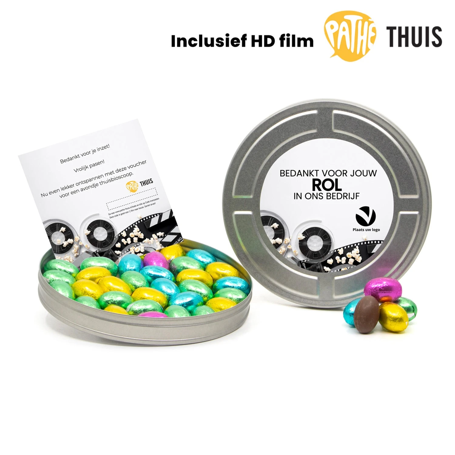 Filmblik Met Pathé Thuis Code En Paaseitjes - Pasen 3 Filmblik Met Pathé Thuis Code En Paaseitjes - Pasen