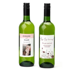 Fles Witte Wijn Met Eigen Etiket - Trouwen -Casa del Ringraziamento Fles Chardonnay 4 3c915540 ef32 423d 9d7a 880b63834358
