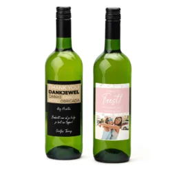Fles Witte Wijn Met Eigen Etiket - Bedankje -Casa del Ringraziamento Fles Chardonnay3 316d6966 88fc 4b42 99f8 7f8ecab54ea6