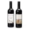 Fles Rode Wijn Met Persoonlijk Etiket - Trouwen 2 Fles Rode Wijn Met Persoonlijk Etiket - Trouwen -Casa del Ringraziamento Fles Rodewijn 1