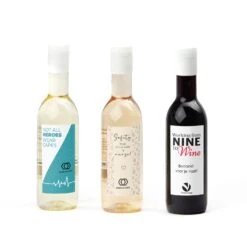 Klein Flesje Wijn Met Eigen Tekst - Verpleging