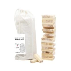 Jenga Spel Met Eigen Kaartje - Trouwen -Casa del Ringraziamento JENGA1 78b38cb4 bb57 4a61 bfc4 7e437650ecf3