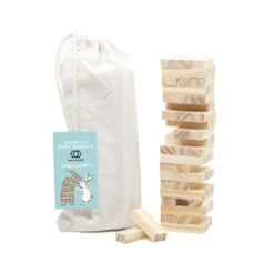 Jenga Spel Met Eigen Kaartje - Pasen