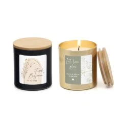 Geurkaars Met Eigen Etiket - Trouwen