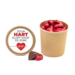 Kraftbeker Met Chocolade Harten - Verpleging
