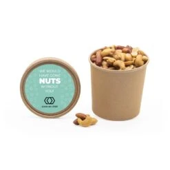 Kraftbeker Met Nootjes En Eigen Etiket - Verpleging -Casa del Ringraziamento KRAFTBEKER LUXENOOTJES4