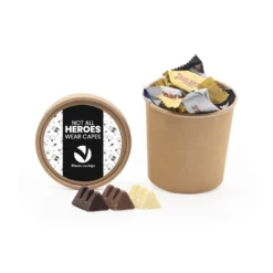 Kraftbeker Met Chocolade En Eigen Etiket - Verpleging -Casa del Ringraziamento KRAFTBEKER TOBLERONE1