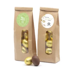 Kraftzakje Met Paaseitjes - Pasen -Casa del Ringraziamento KRAFTZAKJE GOUDEI 2