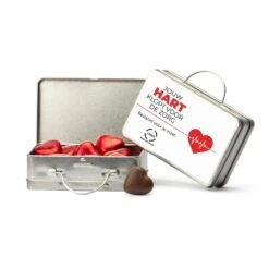 Koffertje Blik Met Eigen Tekst - Verpleging