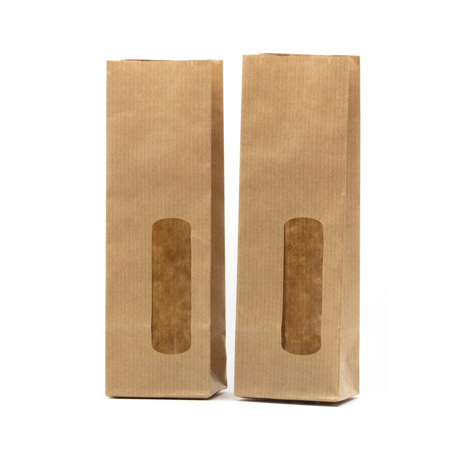 Kraftzakje Met Venster (10 Stuks) 3 Kraftzakje Met Venster (10 Stuks)