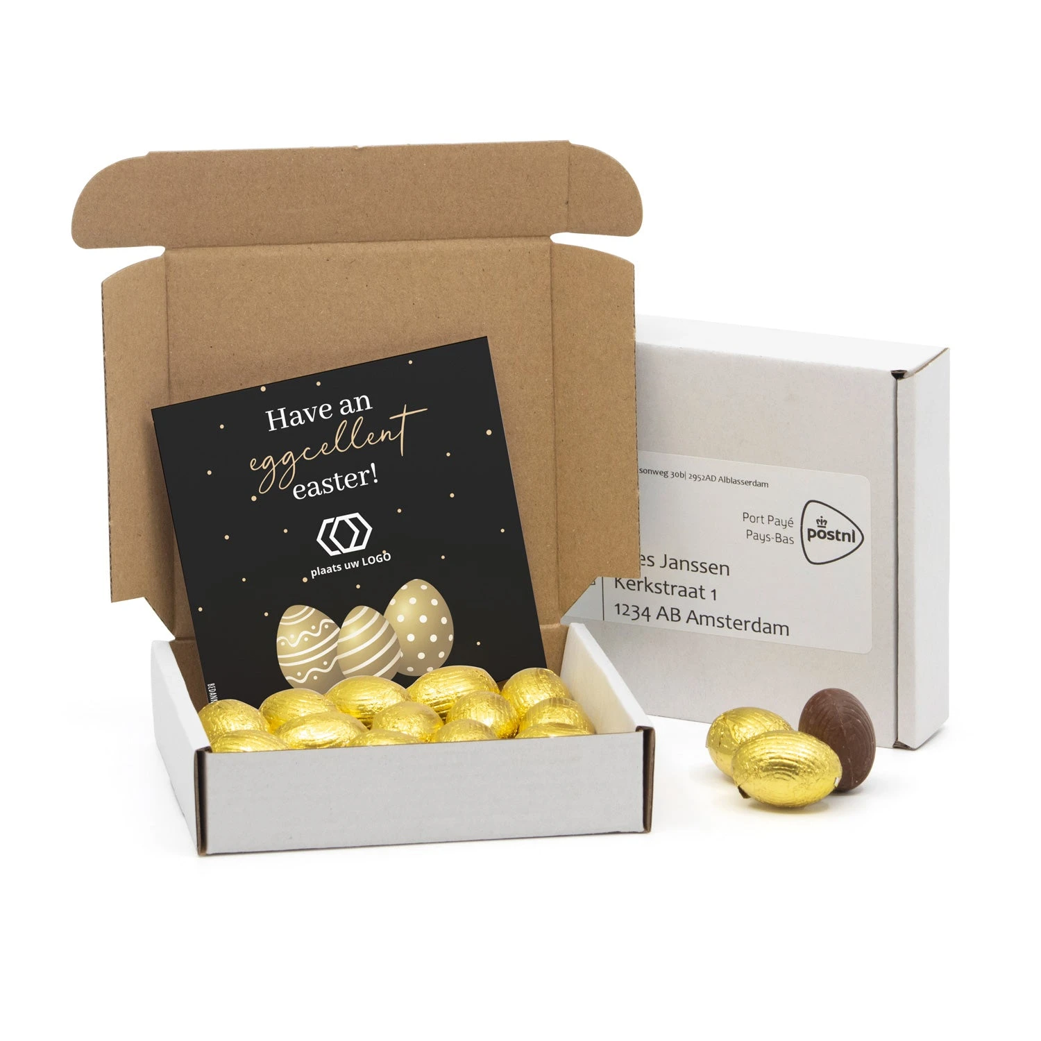 Maildoosje Met Paaseitjes - Pasen 4 Maildoosje Met Paaseitjes - Pasen - Afbeelding 2