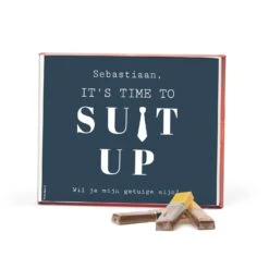 Merci Met Persoonlijke Inlay Kaart 250 Gram - Getuige