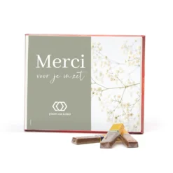 Merci Met Eigen Inlay Kaart 250 Gram - Zakelijk -Casa del Ringraziamento MERCI 250gr 2