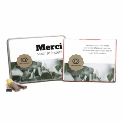 Blik Met Merci Doos En Eigen Logo - Zakelijk -Casa del Ringraziamento MERCI BLIK 1 4e804aad 6b2c 46f5 b2ab dd7c491b58cf