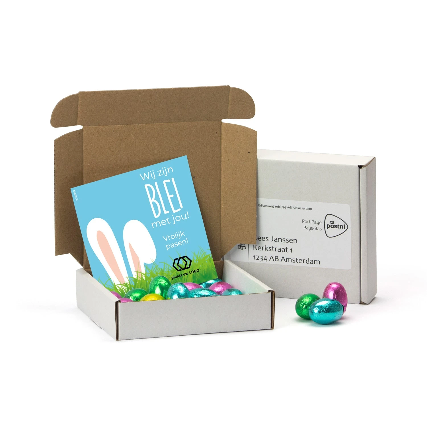 Maildoosje Met Paaseitjes - Pasen 6 Maildoosje Met Paaseitjes - Pasen - Afbeelding 4