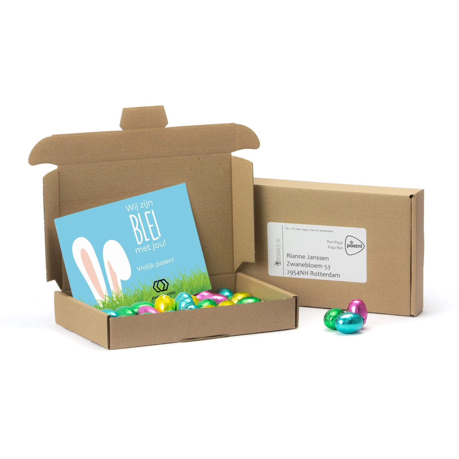 Maildoosje A6 Met Paaseitjes - Pasen 6 Maildoosje A6 Met Paaseitjes - Pasen - Afbeelding 4