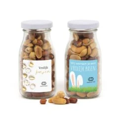 Glazen Melkflesje Met Verse Nootjes - Pasen -Casa del Ringraziamento Melkflesje Nootjes2 fe7055d1 48bc 4d04 b351 43ad9f98c646