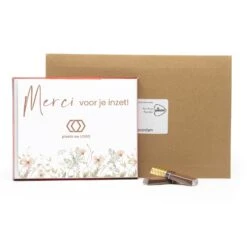 Merci 250 Gram Met Logo Versturen - Verpleging -Casa del Ringraziamento Merci envelop2