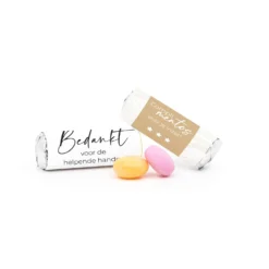 Mini Mentos Rolletjes (25 Stuks) Eigen Etiket - Zakelijk -Casa del Ringraziamento Minimentos2 21529ae1 2781 4302 9f4d 59642ba0607f