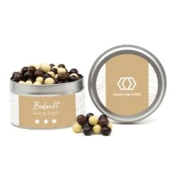 Rond Blik Met Snoep En Eigen Etiket - Zakelijk -Casa del Ringraziamento PL432 PEARLS 4 43f5e41e fdbe 486b afc7 9c9db174a711