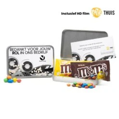 Filmblik Met Pathé Thuis Code En Eigen Etiket - Zakelijk -Casa del Ringraziamento Pathe Blik MenM3