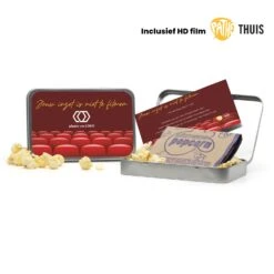 Filmblik Met Pathé Thuis Code En Eigen Etiket - Zakelijk -Casa del Ringraziamento Pathe Blik popcorn6