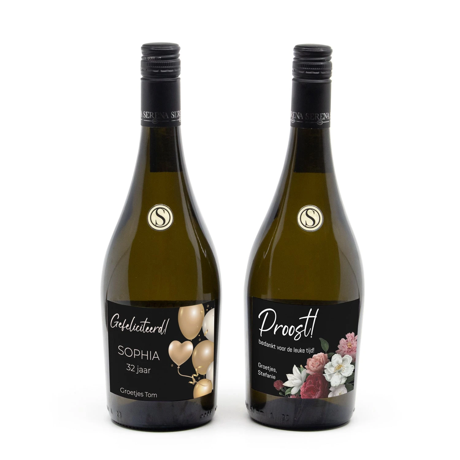 Fles Prosecco Met Persoonlijk Etiket - Bedankje 6 Fles Prosecco Met Persoonlijk Etiket - Bedankje - Afbeelding 4