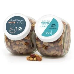 Glazen Snoeppot 0,9L Met Verse Notenmix - Verpleging -Casa del Ringraziamento Snoeppot 09 nootjes 4 ace6f8f9 0dae 4c38 a08d ee41b32f3a67