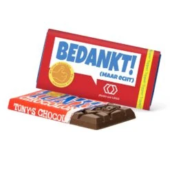 Tony's Chocolonely Met Eigen Wikkel - Verpleging -Casa del Ringraziamento TONY Groot 1 89475302 7cf0 4408 be5f 736a3d82f2da
