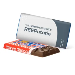 Tony's Chocolonely Met Eigen Wikkel - Zakelijk -Casa del Ringraziamento TONY Groot 3