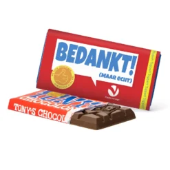 Tony's Chocolonely Met Eigen Wikkel - Zakelijk -Casa del Ringraziamento TONY Groot 4