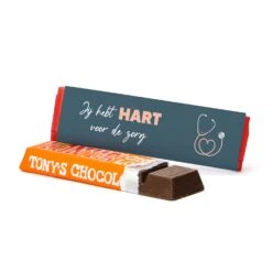Tony Chocolonely 50 Gram Met Eigen Wikkel - Verpleging -Casa del Ringraziamento Tony klein 2 77320575 bf23 47f4 aa7b fdb9884af7f5