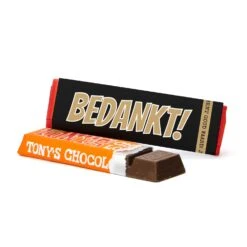 Tony Chocolonely 50 Gram Met Eigen Wikkel - Verpleging -Casa del Ringraziamento Tony klein 4 b48cdf15 12f0 46eb 8641 0ba8031e823b