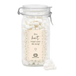 Grote Weckpot Met Eigen Ontwerp - Verpleging -Casa del Ringraziamento WECKPOT PEPERMUNTKUSSENTJES 4 2ba4a1ce 21dc 4c6b 8bd2 8c4e89698cf7