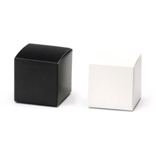 Kubusdoosje Wit Of Zwart 5x5x5cm (10 Stuks)